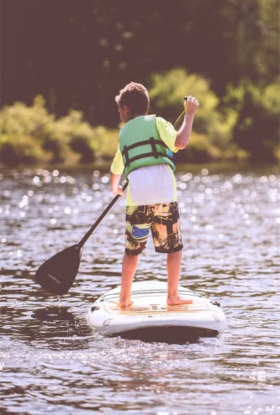 Paddle pour enfant en Dordogne
